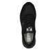 Schwarze Rieker Damen Sneaker Low 42106-00 mit wasserabweisender TEX-Membran. Schuh von oben.