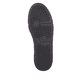 Schwarze Rieker Damen Sneaker High W0560-00 mit einer Plateausohle. Schuh Laufsohle.