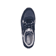 Blaue Rieker Herren Sneaker Low 07000-14 mit flexibler und super leichter Sohle. Schuh von oben.