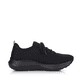 Schwarze Rieker Damen Sneaker Low 42103-01 mit flexibler Sohle. Schuh Innenseite.