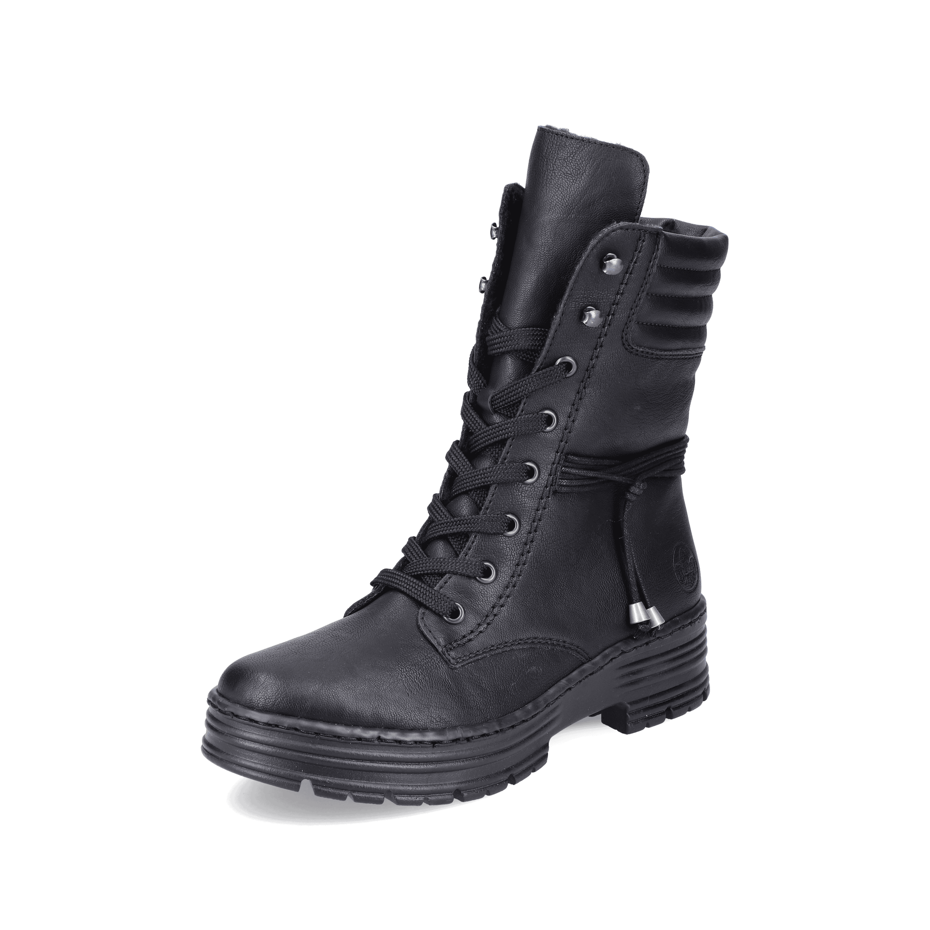 Rieker Damen Stiefel Schwarz, 990791-1, Gr 38 シューズ | www